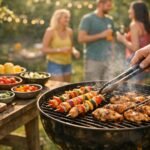 Grillrácson készült nyári ételek kezdőknek, baráti társaság hangulattal és egyszerű receptekkel